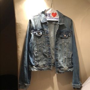 Light jean jacket